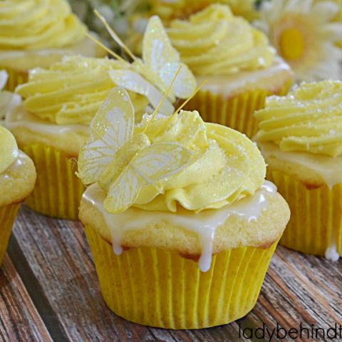 Lemon Cloud Cupcakes