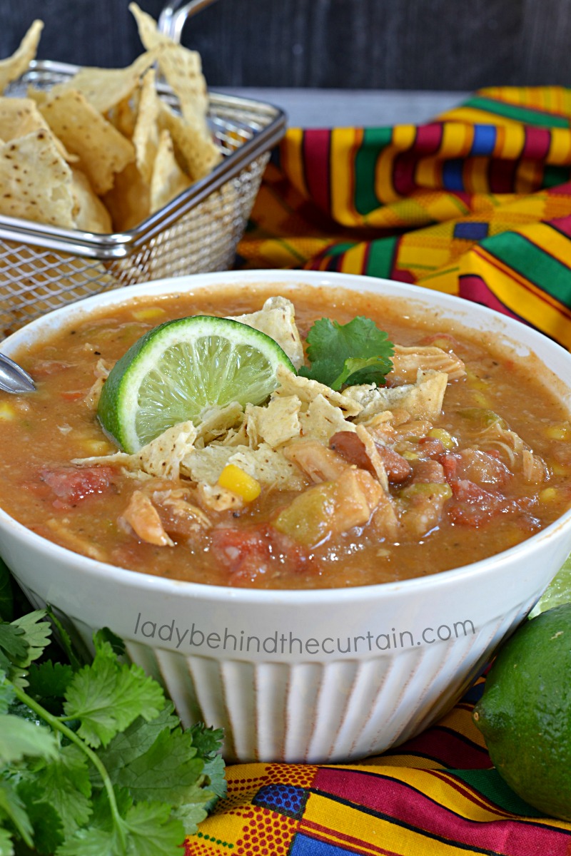 Semi Homemade Pantry Tortilla Soup