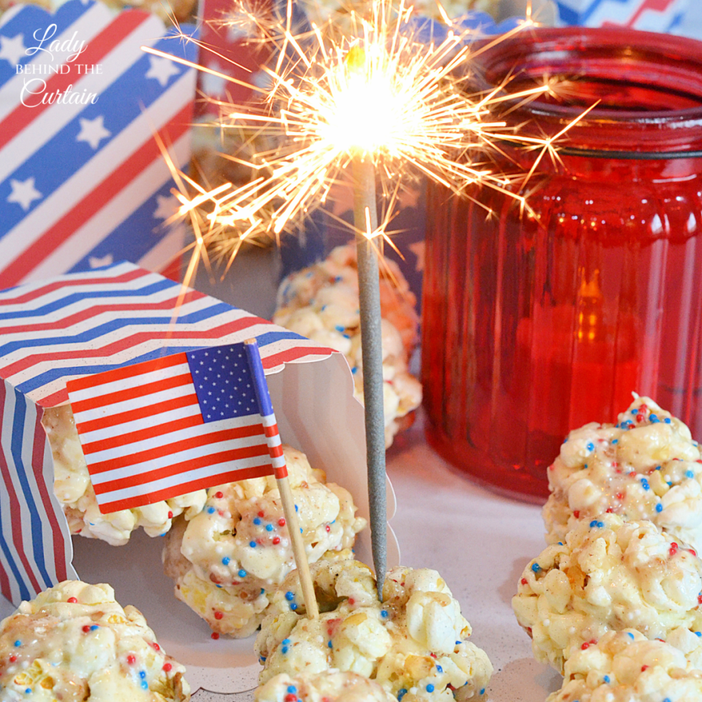 Easy Microwave Peanut Brittle Mini Popcorn Balls