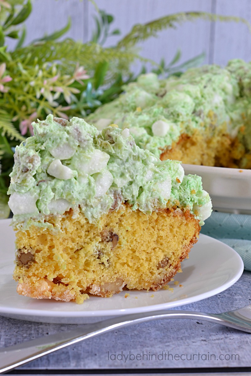 Pistachio Salad Mousse Pie