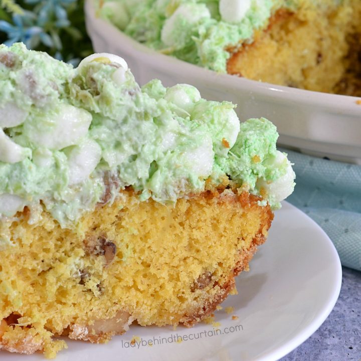 Pistachio Salad Mousse Pie