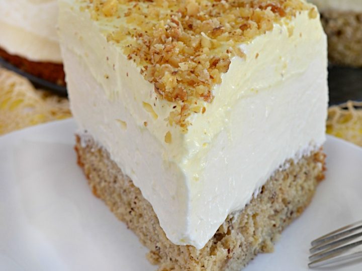 Banana Bread No Bake Cheesecake