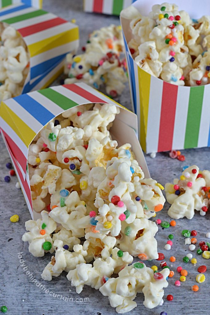 Beach Ball Candy Coated Party Popcorn