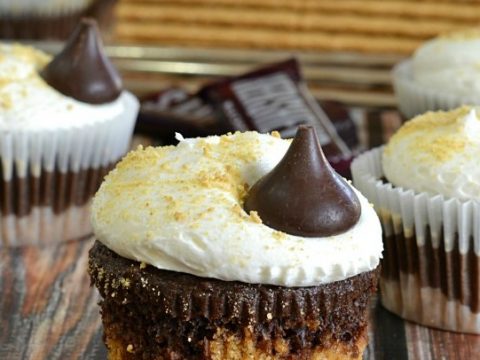 Easy S’more Cupcake Recipe