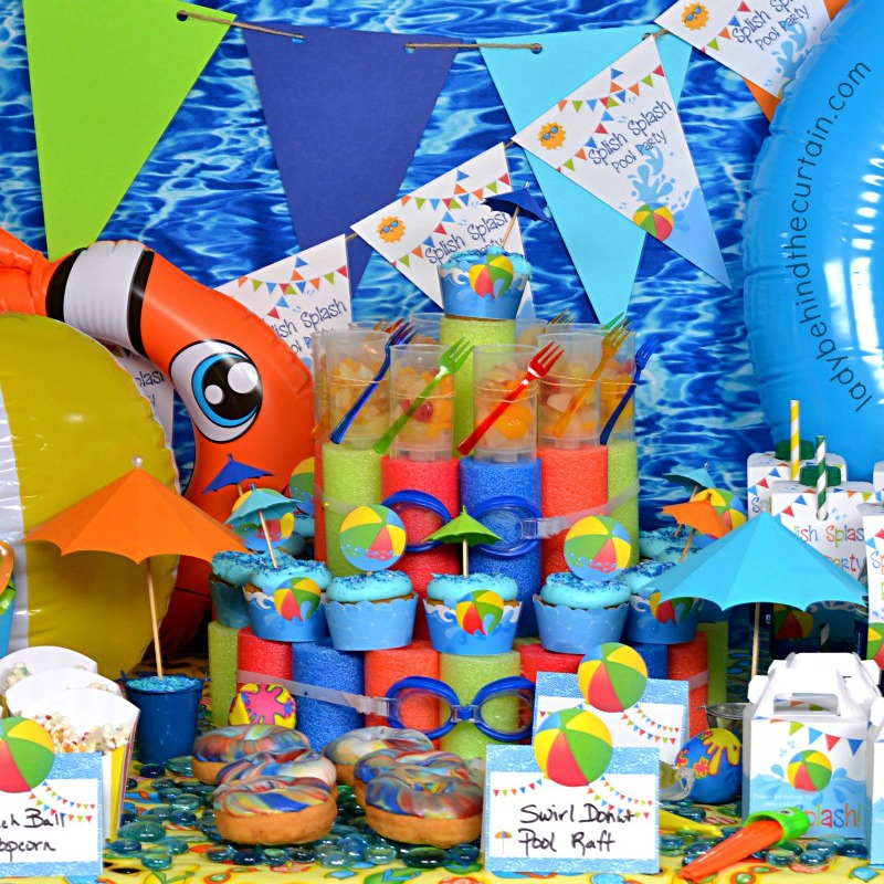 17 Pool Party Ideas that Will Make a Big Splash This Summer