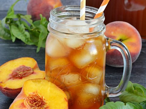 Sugar Free Peach Sweet Tea