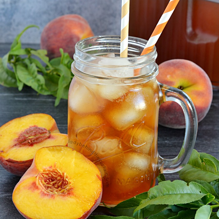 Sugar Free Peach Sweet Tea