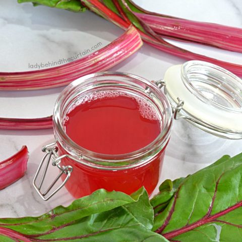 Sugar Free Rhubarb Syrup