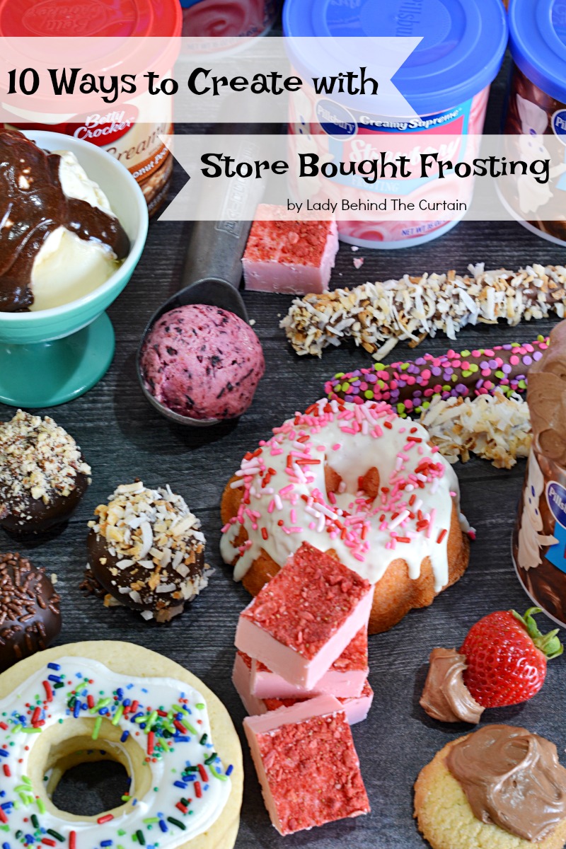 10 Ways to Create with Store Bought Frosting