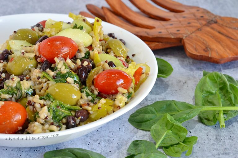 Brown Rice and Quinoa Salad