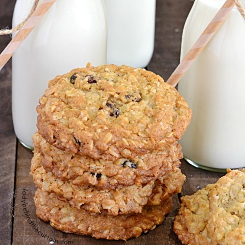 Classic Chewy Homemade Oatmeal Raisin Cookie Recipe