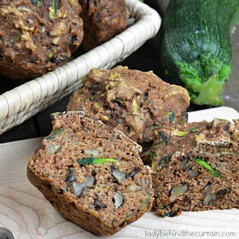 Low Fat Zucchini Muffins