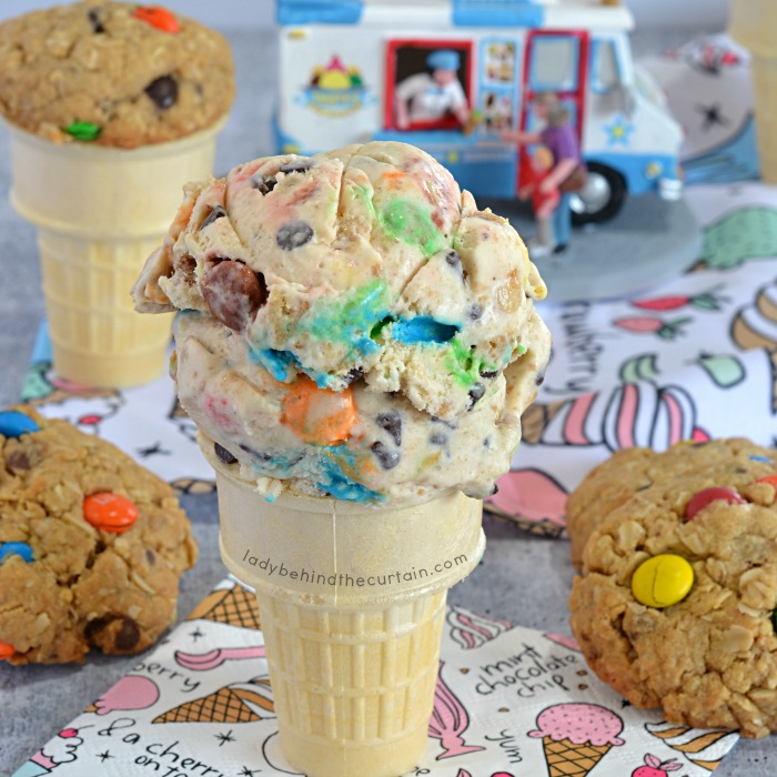 Monster Cookie Ice Cream
