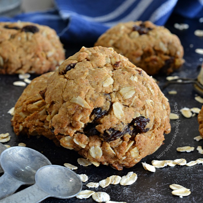 Peanut Butter Oatmeal Breakfast Cookies