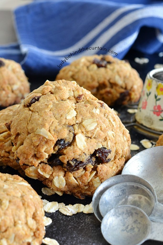 Peanut Butter Oatmeal Breakfast Cookies