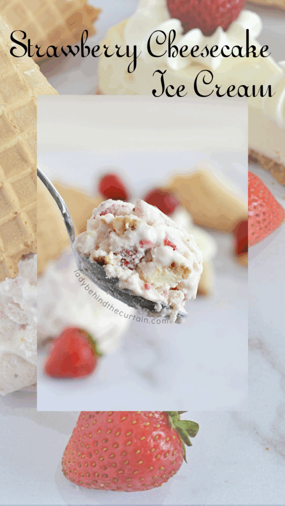 Strawberry Cheesecake Ice Cream
