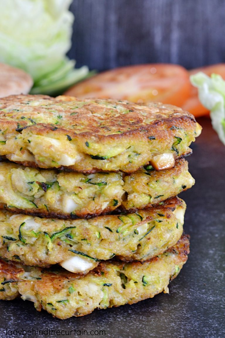 Garden Fresh Summer Zucchini Burgers