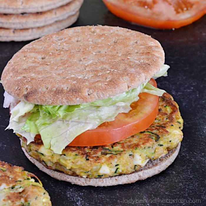 Summer Garden Fresh Zucchini Burgers