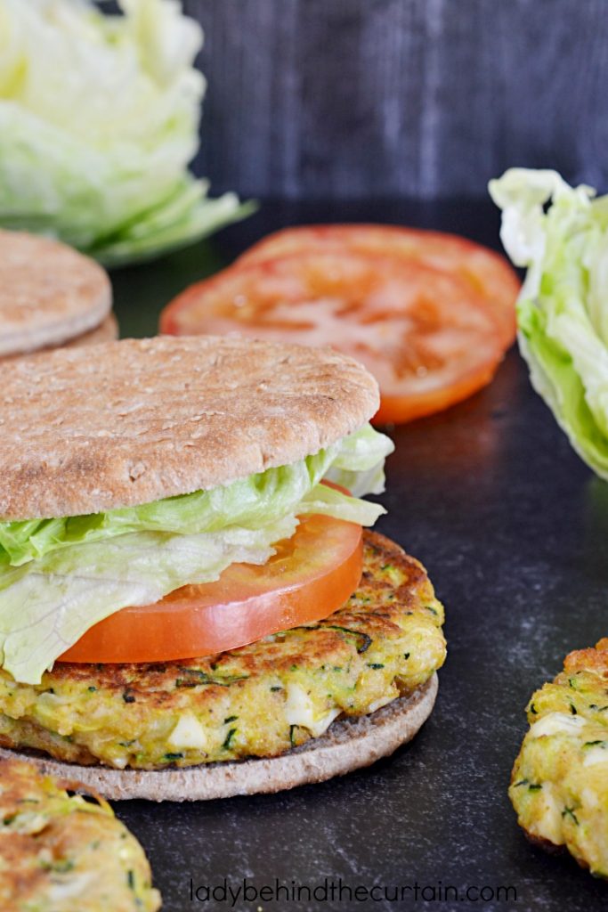 Summer Garden Fresh Zucchini Burgers