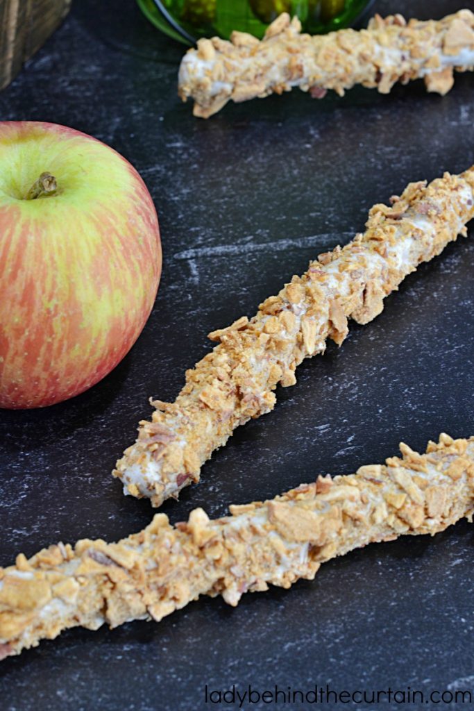 Apple Pie Decorated Pretzels