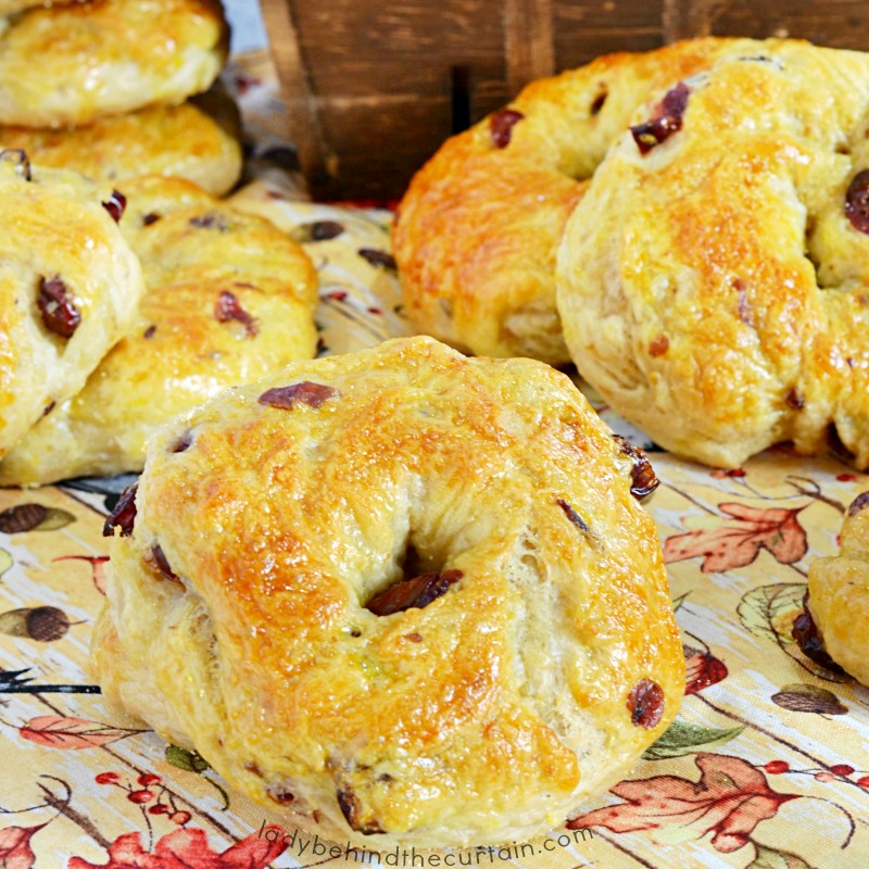 Cranberry Orange Bagels