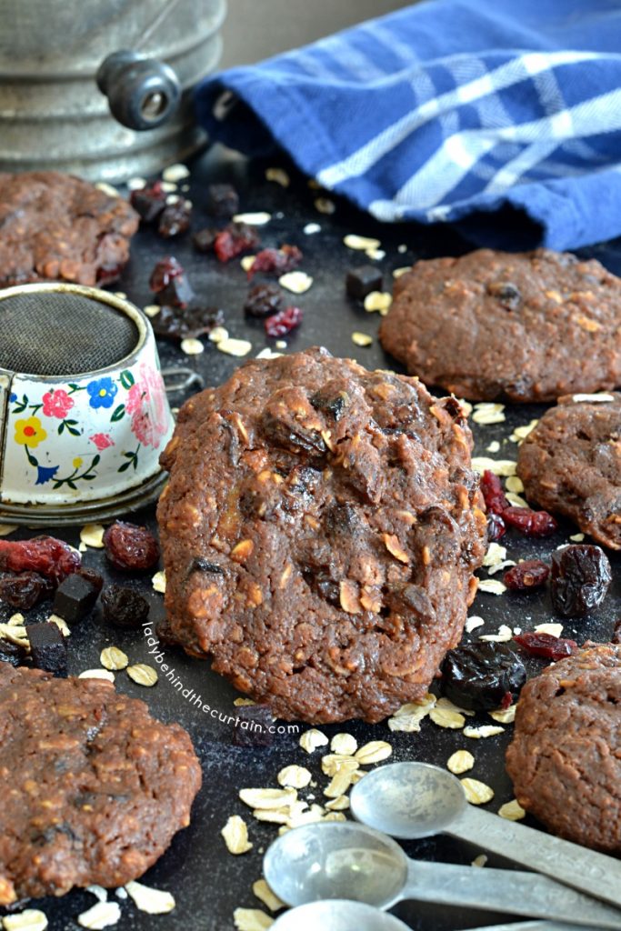 Grab and Go Chocolate Banana Breakfast Cookies