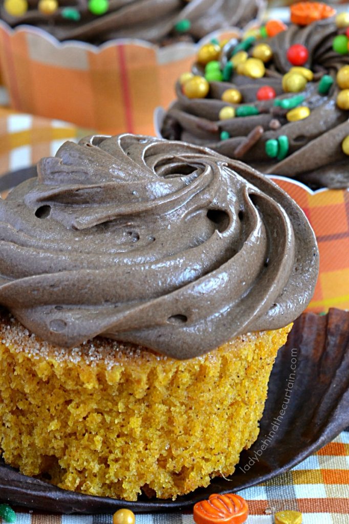 Pumpkin Churro Cupcakes