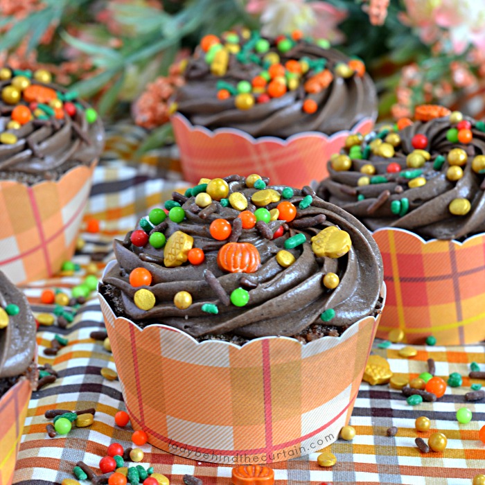 Pumpkin Churro Cupcakes