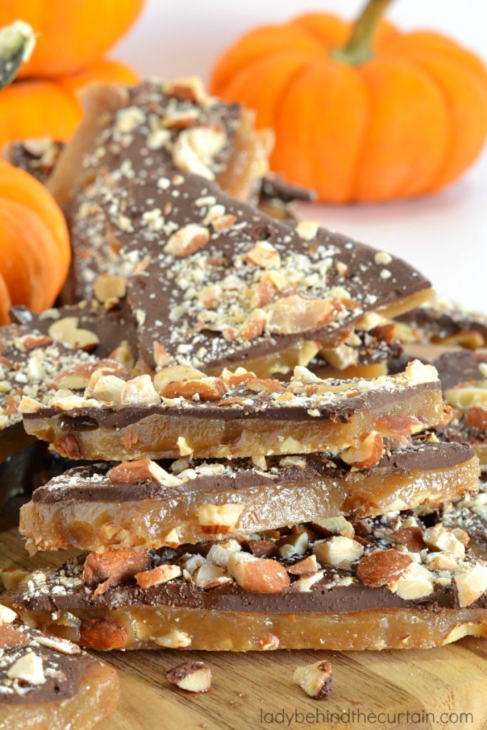 Pumpkin Spice Almond Roca