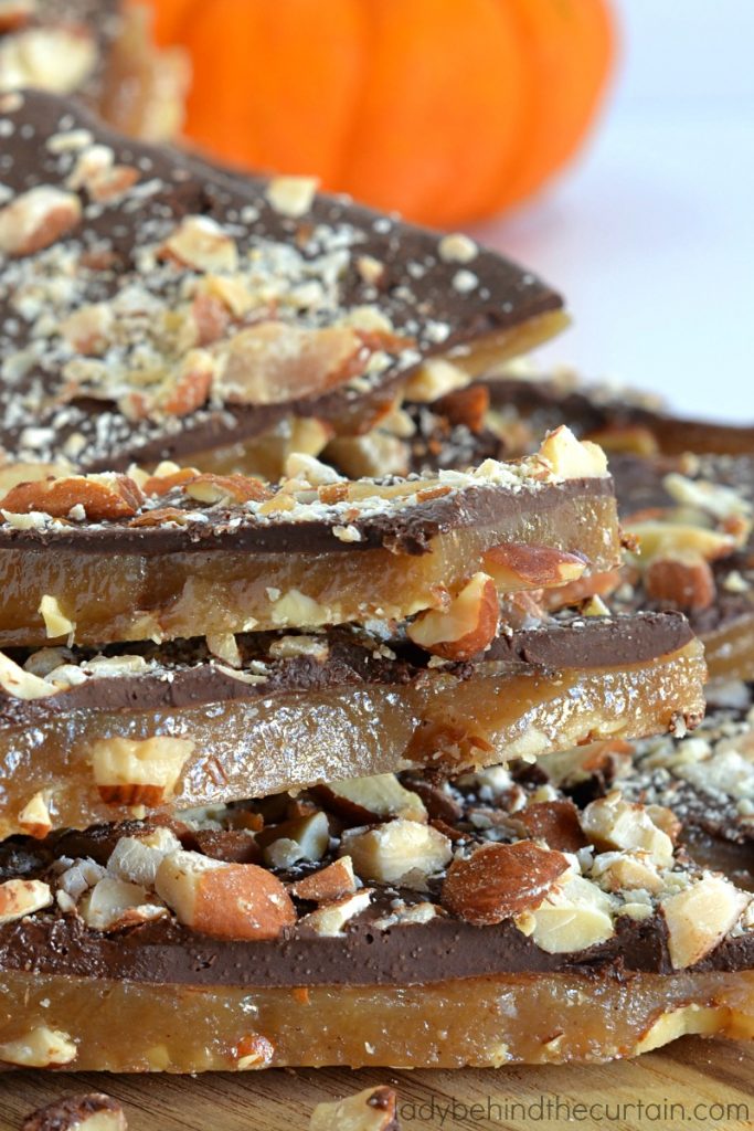 Pumpkin Spice Almond Roca