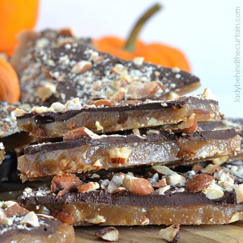 Pumpkin Spice Almond Roca