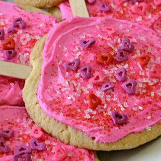 Valentine Cookie Pops