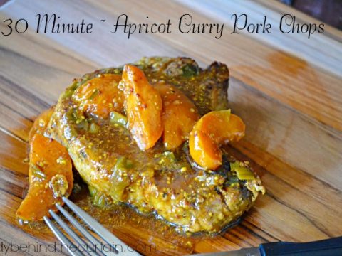 Apricot Curry Pork Chops