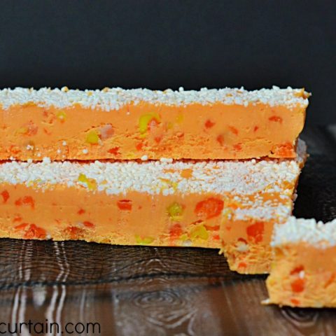 5 Minute Candy Corn Fudge