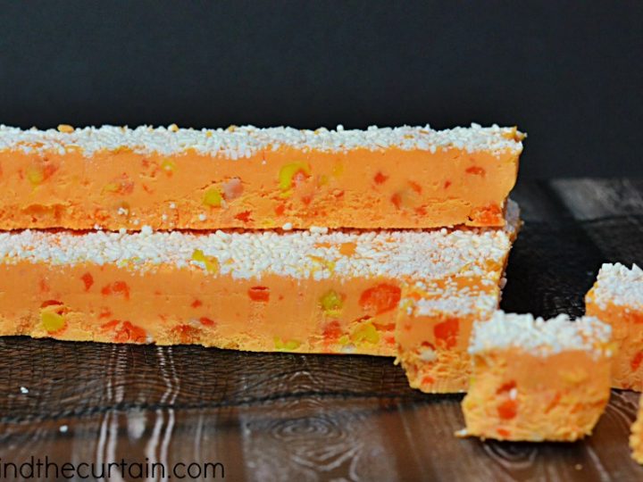 5 Minute Candy Corn Fudge