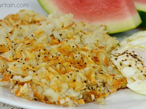 5 Minute Waffle Hash Browns