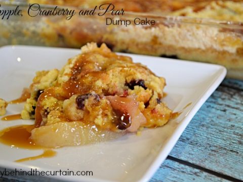 Image for Apple, Cranberry Pear Dump Cake