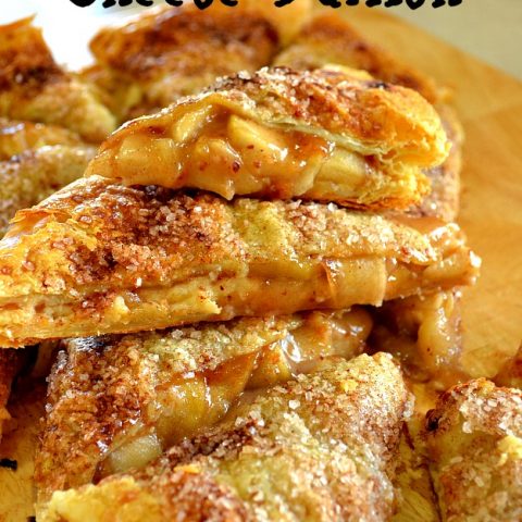 Apple Toffee Cheese Danish