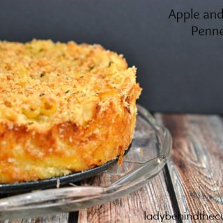 Apple and Cheese Penne Pie