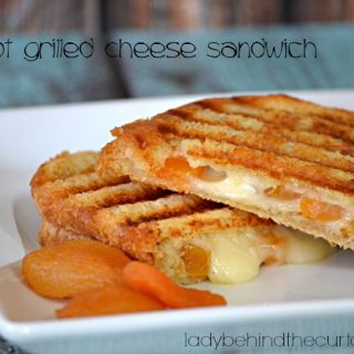 Apricot Grilled Cheese Sandwich