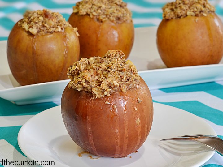 Image for Baked Oatmeal Filled Apples