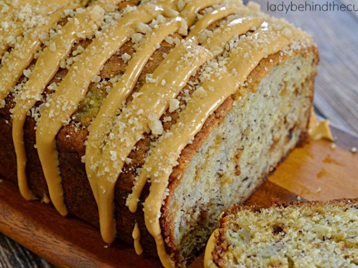 Banana Caramel Quick Bread