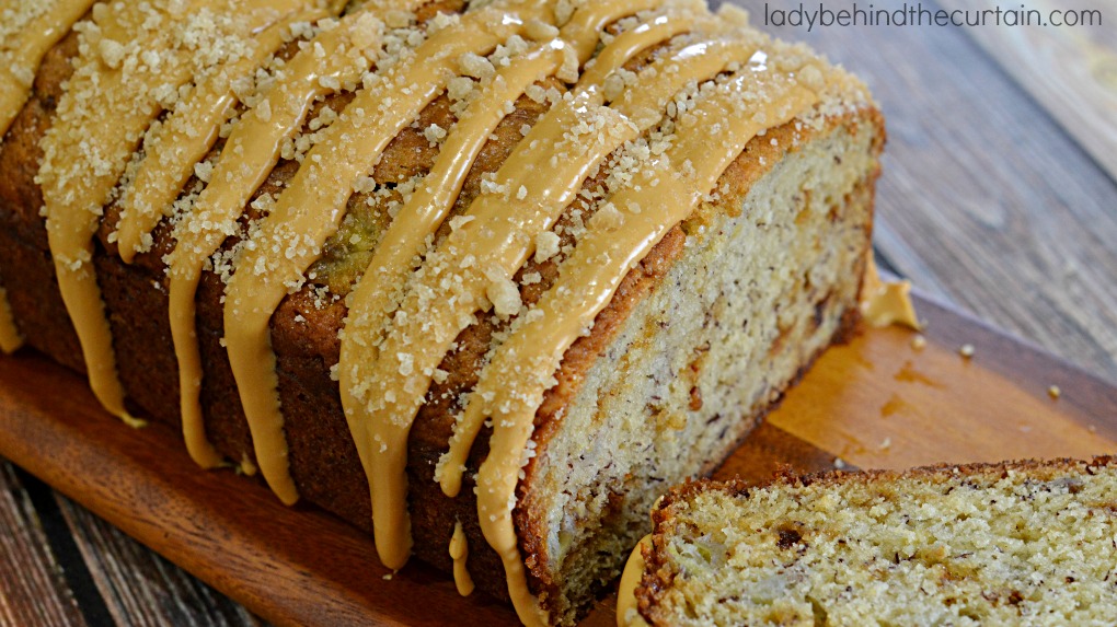 Banana Caramel Quick Bread