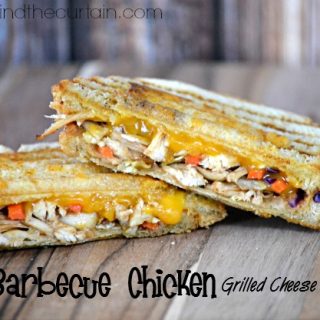 Barbecue Chicken Grilled Cheese Sandwich