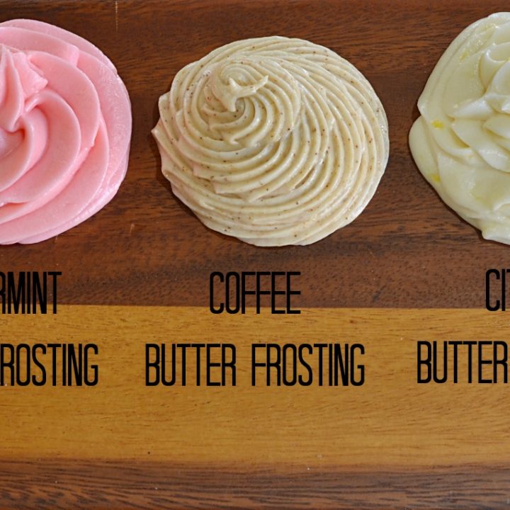 Basic Butter Frosting Five Ways