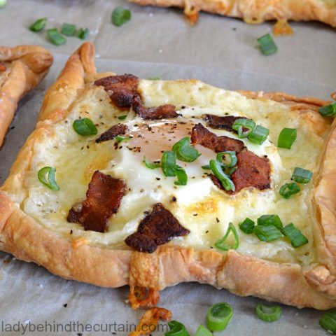 Bird In A Nest Tart