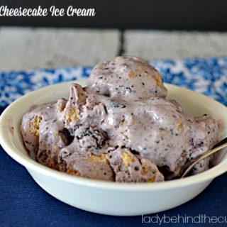 Philadelphia Cream Cheese – Blueberry Cheesecake Ice Cream