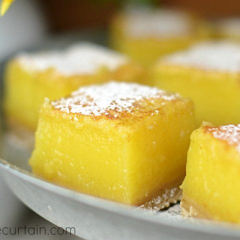 Browned Butter Lemon Bars