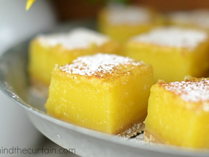 Browned Butter Lemon Bars