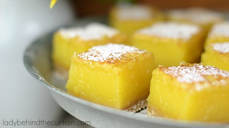 Browned Butter Lemon Bars